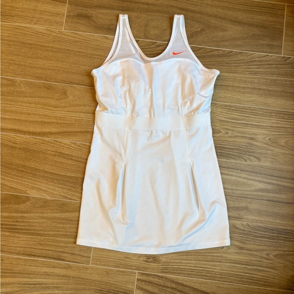 Nike Serena Williams Wimby Dri Fit White Tennis Dress Wimbledon Womens XL Rare - Picture 1 of 10